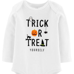 Carter's Trick Or Treat Yourself Halloween Bodysuit - NWT